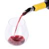 BarCraft Stainless Steel Wine Pourer with Stopper_23895