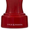 Cole & Mason Hoxton Red Gloss Salt Mill 104mm_30610