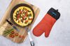 Cuisena Silicone & Fabric Oven Glove - Red_31272