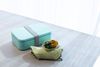 Cuisena RPET Rectangular Bento with Cutlery -Aqua_32451