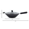 Ken Hom Non-Stick Carbon Steel 31cm 4pc Wok Set_19336