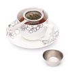 La Cafetière Tea Strainer with Stand - Stainless Steel_26599
