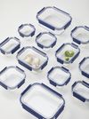 LocknLock Top Class Glass  9pc Storage Set_33377