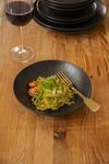 Mikasa Midnight Jardin Stoneware 4-Piece Pasta Bowl Set, 20cm_30650