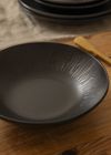 Mikasa Midnight Jardin Stoneware 4-Piece Pasta Bowl Set, 20cm_30653