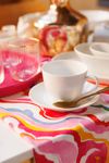Mikasa Chalk Set of 2 Porcelain Tea Cups and Saucers, 220ml, White_31014