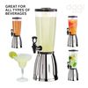 Oggi Beverage Dispenser with Ice Tube & EZ Pour Spigot 2.839 Litre_20324