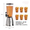 Oggi Beverage Dispenser with Ice Tube & EZ Pour Spigot 2.839 Litre_20326