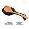 Oggi Ceramic Spoon Rest - Black_20521