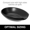 Oggi "Spooner" Ceramic Spoon Rest - Black_20531