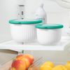 Oggi Prep & Serve Bowl with Lid - 1.325L - White_20360