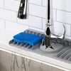 Progressive Silicone Sink Mat with Splash Guard_33532