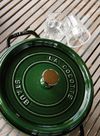 Staub Cocotte Round 28cm Basil Green_5203