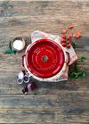 Staub Cocotte Round 24cm Cherry Red_16697