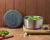 Zyliss Swift Dry Stainless Steel Salad Spinner L_33588