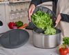 Zyliss Swift Dry Stainless Steel Salad Spinner L_33591