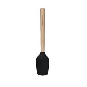 KitchenAid Maple Handle SiliconeMiniSpoonSpatula