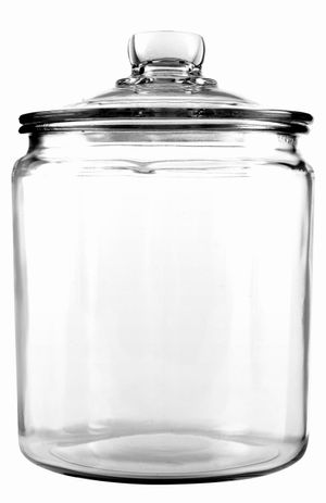Anchor Hocking Heritage Jar 3.75L with Glass Lid 26x17.5cm