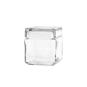 Anchor Hocking Stackable Jar 947ml with Glass Lid 12.5x10.5cm