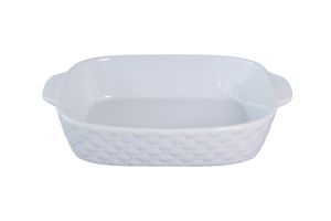 Cuisena Ceramic Baking Dish - White - 28cm