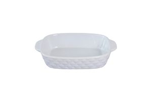 Cuisena Ceramic Baking Dish - White - 20cm