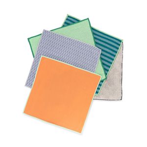 Full Circle Renew Essentials Microfiber Cloths set/5 - Multicolour