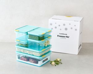 LocknLock Freezer Fit Container 8pc Set