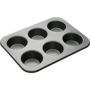 MasterCraft Heavy Base American Muffin Pan 6 Cup