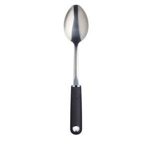 MasterCraft Soft Grip Solid Cooking Spoon SS