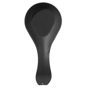 Stainless Steel Spoon Rest - Black