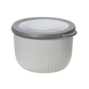 Prep & Serve Bowl with Lid - 660ml - Grey