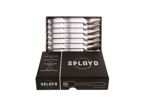 Splayd Black Label Stainless Steel Satin Mini Set/6