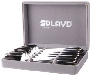 Splayd Luxury Stainless Steel Mirror Mini Set/6