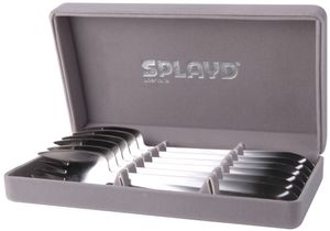 Splayd Luxury Stainless Steel Satin Set/6
