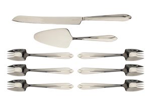 Splayd SS Cake Knife, Server & Splayd Set/8