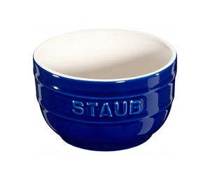 Staub Ceramic Round Ramekin 2pc 8cm Blue
