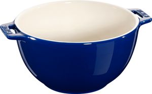 Staub Ceramic Round Salad Bowl 18cm Dark Blue