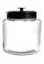 Anchor Hocking Montana Jar 5.7L with Black Lid 25x17.5cm_29049