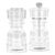Cole & Mason London Acrylic Salt Shaker & Pepper Mill Gift Set 130mm_33759