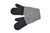 Cuisena Silicone & Fabric Double Glove - Black Check_31242