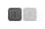 Cuisena Air Fryer Silicone Square Mat Black & Grey 18.5cm Set/2_31248