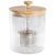 Euroline Glass Tea Pot with Infuser & Bamboo Lid 1.0L_33304