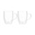 Euroline Double Wall Glass 300mL 2pc Set_33320
