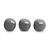 Full Circle Anti-Static Dryer Balls set / 3 - Grey_16275