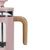 La Cafetière Pisa 3-Cup Cafetière, Pink_26165