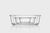 LocknLock Clear Glass White Rect Container -380ml_33398