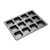 MasterCraft Heavy Base Square Brownie Pan 12 Cup_22711