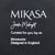 Mikasa Jardin Midnight 12-Piece Stoneware Dinner Set, Black_31105