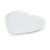 Mikasa Chalk Porcelain Heart Serving Platter, 30cm, White_30964