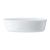 Mikasa Chalk Porcelain Oval Pie Dish, 18cm, White_30830